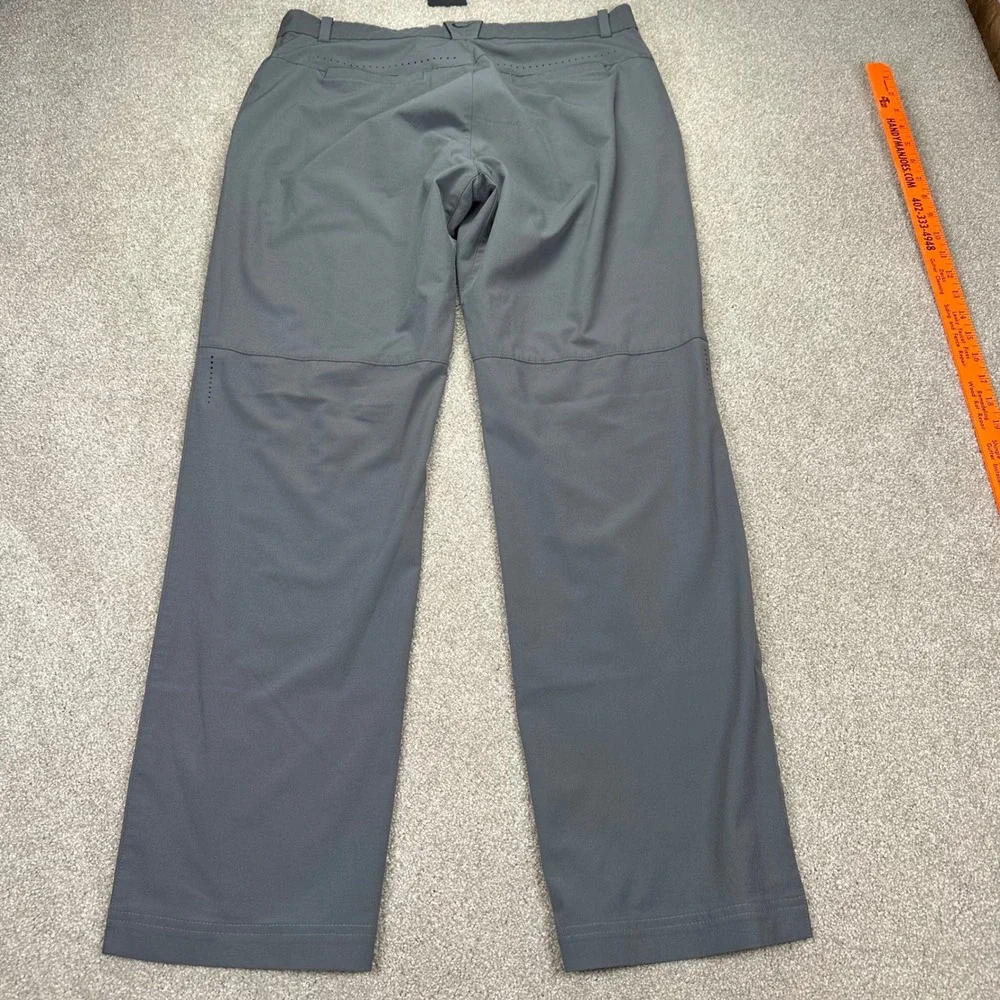 Nike Golf Mens 33x32 Tour Performance Dri-FIT Pants Gray Stretch Tech Golfcore